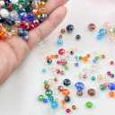 70Pcs 10MM Briolette Crystal Glass Beads Faceted Rondelle Glass Beads with Hole Glass Spacer Beads for Jewelry Making Bracelet Necklace DIY Craft Making Supplies(148-deep Amber AB)