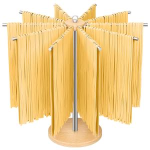 Pasta Drying Rack, Detachable Collapsible Wooden Noodle Drying Rack for Pasta Noodle and Cooking Spaghetti Rack Space-Saving Noodles Organizer and Easy Storage