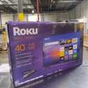 Roku Smart TV 2026 40-Inch Select Series, 1080p Full HD TV Roku TV with Voice Remote Flat Screen LED Television with Wi-Fi for Streaming Live Local News Sports & Movies, Bluetooth Headphone Mode