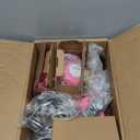 Pin Maker, Button Maker Machine, Pin Maker Machine Kit Includes 300Pcs Pins 25/32/58mm (1/1.25/2.25 inch), 3 Circle Paper Cutters, DIY Button Pin Maker, Button Badge Press Machine(Pink) (Round)