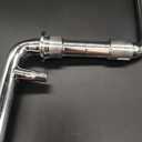 One Piece Chrome Crankarm Set,Wide One Piece Bike Crank to Crank Assembly Kit