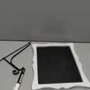 Small Chalkboard Sign with Easel (11x13) + White Liquid Chalk Marker | Hanging or Freestanding Framed Chalkboard with Hand Crafted Sweetheart Frame - Multipurpose