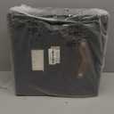 VZFXRD 13 Inch Cube Storage Bin 6 Pack Fabric Basket with Handles and Labels, Cube Storage Organizer for Closet, Bedroom, Living Room, Black