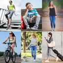 2 x UpUGo 3 Pair Flat Shoe laces, 5/16" Wide Shoelaces for Athletic Running Sneakers Shoes Boot Strings (40", White Black Yellow)