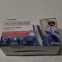 BLACK+DECKER Easy Steam Compact Iron for Clothes, Automatic Shutoff, Nonstick Plate, Light Weight, 1200 Watts (Standard)