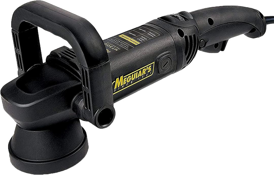 Meguiar's MT300 Variable Speed Dual Action Polisher, Professionally Designed Car Scratch Remover and Car Polisher with Digital Torque Management, 1 Count