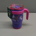 REDUCE 14 Oz Coldee Kids Tumbler with Lid and Straw - Coldee Insulated Travel Mug - Spill-Proof, Sweatproof Stainless Steel, BPA-Free - Includes Handle, Reusable Silicone Straw - Unicorn Magic