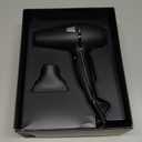 ghd Air Hair Dryer  1600w Professional Blow Dryer, Salon Strength Motor, Concentrator Nozzle, Adjustable Temperature Setting, and Ionic Technology for Super-Fast Drying  Black