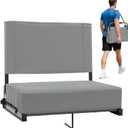 Sekey Stadium Seats with Back Support - 18.4" Wide, 18.4 x 13.4 x 16.85 inches