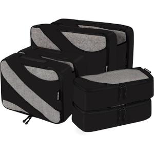 BAGAIL 6 Set Packing Cubes,Travel Luggage Packing Organizers
