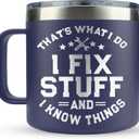 Father's Day Gifts for Dad, Husband - Birthday gifts for Men Unique - Mens Gifts, Dads Birthday Gift Ideas - for Him, Handyman, Grandpa, Men Mug 14 Oz