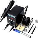 MeFix 8586 Soldering Station 2 in 1 Functions Electric Iron SMD Hot Air Rework Station