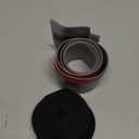 Soft PVC Cord Covers - 8.2ft Self-Adhesive Floor Cable Cover Cord Hider, Gray (Grey)