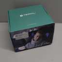 Airplane Sleeping Travel Pillow: 360 Chin & Neck Support with Flat Back for Side Sleepers on Long-haul Flights - Dual-Density Memory Foam (8lb Non-Collapsing) to Prevent Head Bobbing