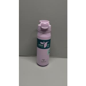 REDUCE 24 oz Hydrate Pro Stainless Steel Insulated Water Bottle - Flip Top Leak-Proof Lid, Dishwasher Safe, BPA-Free, Dual Wall Vacuum, Keeps Drinks Cold for 48 Hrs, Cup Holder Friendly