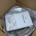 CAROTE Non Stick Frying Pan Skillet, 8" Nonstick Fry Pan with Glass Lid, Egg Pan Omelet Pans, Granite Cookware, PFOA Free (Classic Granite, 8-Inch) (Black)