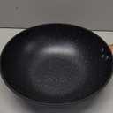 Kseroo 13-Inch Carbon Steel Wok Pan with Lid: Professional Woks & Stir-Fry Pans Nonstick with Steamer, Large Deep Flat Bottom Cookware, Works on All Cooktops, Stay-Cool Handle, Ideal Kitchen Gift