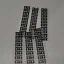 YIMAGUJRX RUNJRX Keyboard IXPE Switch Pads 0.5mm Thick for 61/64/87/100/104/108 Hot Swap 120Pcs,Black