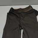 Spring Water Fleece Lined Tights Leggings Women, Black Tights Thermal Warm One Lined Design Sheer Skintone for Winter, Size M