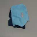 2Pack Fleece Dog Sweater Vest with Leash Ring Pullover Dog Clothes Sweaters for Small Dogs with Reflective Strip Puppy Clothes Sweater Soft Lightweight Jacket for Fall/Spring/Winter (XS (Back:10.24",Chest:14.96", 3.5-7 lbs), Navy+Blue)