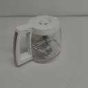 14-Cups Coffee Carafe Replacement Pot Compatible with Cuisinart Coffee Machine DCC-2200RC, DCC-2200, DCC-3200, DCC-3200P1, DCC-3200FR, DCC-2600, DCC-2800,DCC-1800FR CBC-7400 CBC-7000PC White