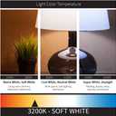 4 x Sunlite 25T10/CL Incandescent 25-Watt, Medium Based, T10 Tubular Bulb, Clear