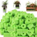 100 Pack 50mm Planter Inserts, Lightweight Filler for Large Planters