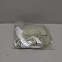 FreshCulture Queen Bed Skirt, Elastic Wrap Around Bed Skirt Queen Size, Bed Skirts for Adjustable Bed, Easy Fit with 15-Inch Tailored Drop, Hotel Quality Dust Ruffle for Queen Bed (Sage Green)