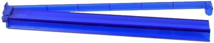 4Pack Mahjong Racks with PushersAcrylic Clear Mahjong Racks Acrylic Mahjong Rack with Pusher for Beginners(Dark Blue)