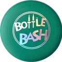 Bottle Bash Outdoor Flying Disc Game Set Frisbee Toss Backyard and Beach Game for Family, Adult & Kids - Beersbee & Polish Horseshoes