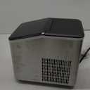 Aeitto Ice Maker Countertop 26lbs/24H, Ice Machine 8 Ice Cubes Ready in 6 Mins, 2 Sizes of Bullet Ice Portable Ice Makers with Basket & Scoop, Auto Self-Cleaning for Home/Kitchen/Office Stainless