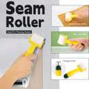 FOSHIO Wallpaper Tools Set, Paste Brush, Seam Roller, Plastic Scraper Tool, Felt Squeegee with Mesureing Tape, Paper Cutter and Exacto Knife for Peel & Stick Wallpaper, Window Film Installation