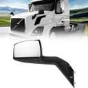 Hood Mirrors Truck Assembly Replacement Volvo Rear View Mirrors Compatible with Volvo VNL 1997-2014 (Painting, Right)