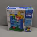 V-Opitos Musical Toys for 1, 2 Years Old Boys & Girls, Feeding Interactive Toys for Baby 12-18 Months, Montessori Education Toys, Perfect Toddler Christmas Birthday Gifts (Blue)