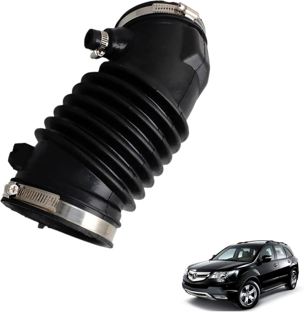 17228-5J6-A00 Air Intake Hose Replacement For 2014-2015 Acura MDX Air Flow Tube W0159-N914242, black
