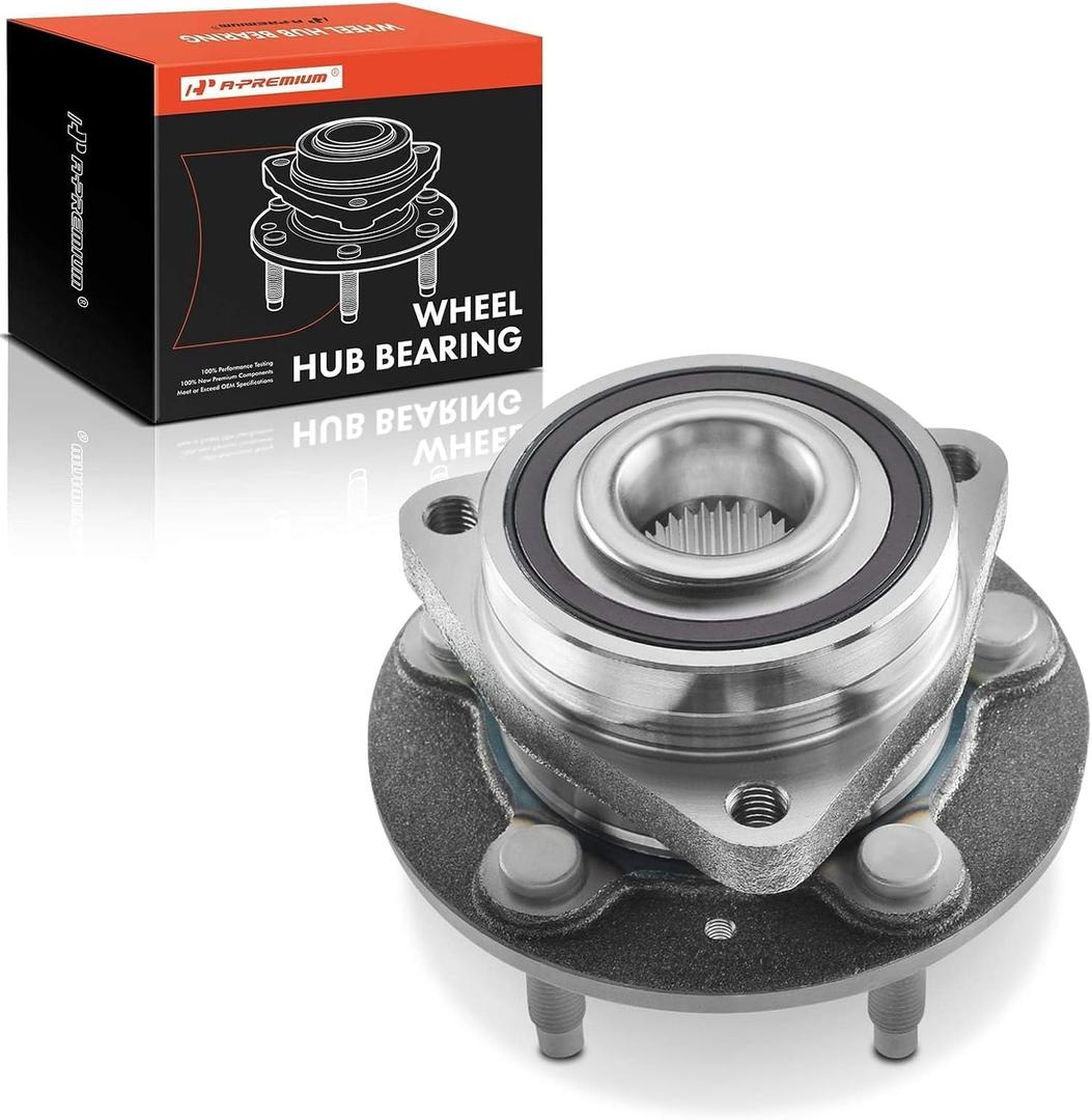 A-Premium Wheel Bearing and Hub Assembly with 5-Lug Fit for Chevy Cruze 2014-2015, Volt 2011-2015, Orlando 2012-2014, Buick Verano 2012-2017, Cascada 2016-2017, Cadillac ATS 2013-2017