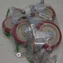 Caster Wheels with Brake 2200lbs,Heavy Duty Casters Set of 4 for Cart, Trolleys, Furniture and Workbench (JL-HS5inch)