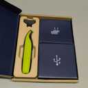 Norelco Philips OneBlade 360 Hybrid Face, Electric Beard Trimmer and Shaver, with 360 Blade Technology, 1x 360 Blade for Face, 5in1 Adjustable Comb, Model QP2724/90 (Black & Lime Green)