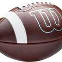 WILSON GRT Game Football- Brown, Peewee Size