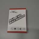 Hafny NEW Bar End Bike Mirror, HD Automotive Grade Glass Lens, Large Surface, Shatterproof, Multi-Angle Adjustable, E-Bike Mirrors, (HF-M902LB-FR08 (Left Side, Blue Glass))