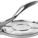 Vivicreate 8 Inch Tortilla Press, Tortilladora Press, Aluminum Tortilla Press, Flour Tortilla Press, Rotis Press, Quesadilla press, Taco Maker (Silver)