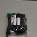 8Pcs Bike Rack Straps Replacement Parts Bicycle Hitch Strap Bike Rack Cradle Replacement Bike Tie Down Straps Replacement Rubber Straps Spare Hook fit 1 Inch Trailer Hitch (Green)