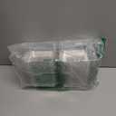 100 Pcs Clear Hinged Plastic Containers with Lids,Individual Cake Slice Containers,Square Plastic Food Container,Disposable Clamshell Take Out Containers for Cakes,Cookies,Pasta,Sandwiches,Salad