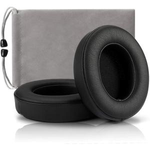 Replacement Ear Pads Cushions, Earpads Cover Compatible with Beats Studio 2 and Studio 3 Over Ear Headphones by Dr.DRE 1 Pair (Black)