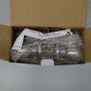 BESTTEN Keyed Entry Door Knob with Lock, Interior and Exterior Door Lock, Standard Ball, Satin Nickel