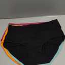 ASIMOON Tummy Control High Waisted Underwear for Women Cotton Plus Size Full Coverage Panties Ladies Briefs (Large, Multicoloured-01-5 Pack)