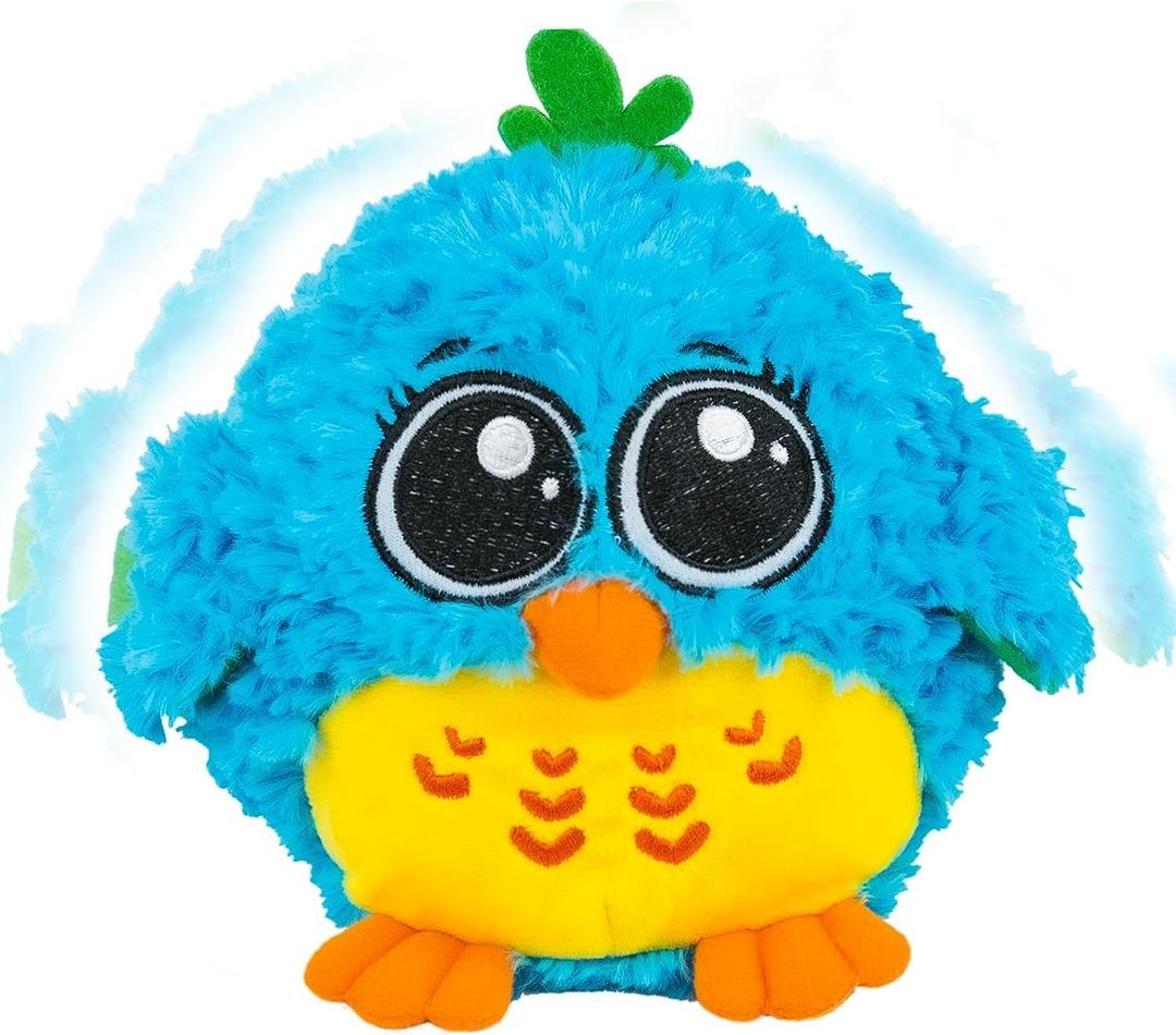 KiddoLab Baby Toys 6-12 Months & Up - 'Mr. Blue' Dancing & Singing Bird - Sound & Touch Activated Musical Toy for Boys & Girls - Ideal Gift for Infants, Babies & Toddlers
