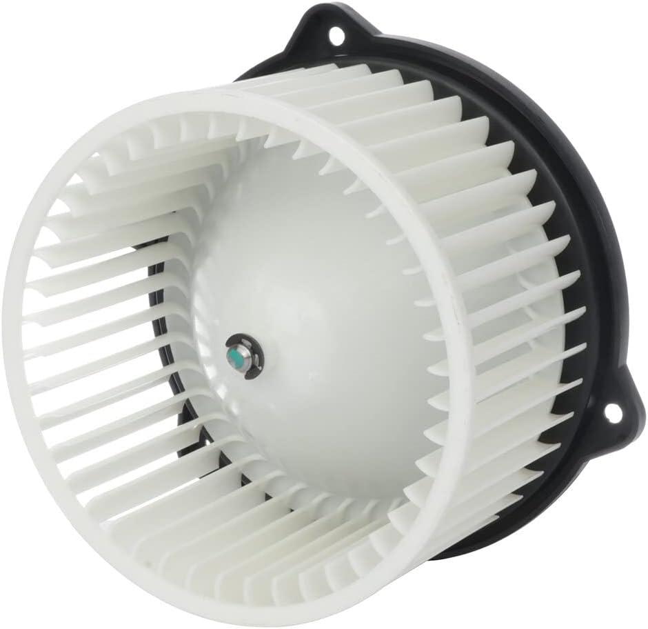 cciyu HVAC Blower Motor Fit for 2003-2011 Hyundai Accent/ 2007-2010 for Hyundai Azera /2006-2010 for Hyundai Sonata Blower Motor with Wheel Fan Cage 700133 971132G000 Front Heater AC Blower Motor