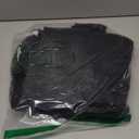 Magnetic Screen Door 72 x 80 in, Thicker 265g/ Mesh, Reversible Left Right Side Opening Wide Magnetic Screen Door, Upgraded-Model Full Strip Magnets for Sliding & French Doors (Black)