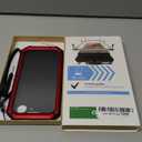 Compatible for iPhone 16E Case with Camera Cover+Screen Protector+Kickstand,Outdoor Aluminum Metal Gorilla Glass Shockproof Military Heavy Duty Sturdy Protector Case (Red)